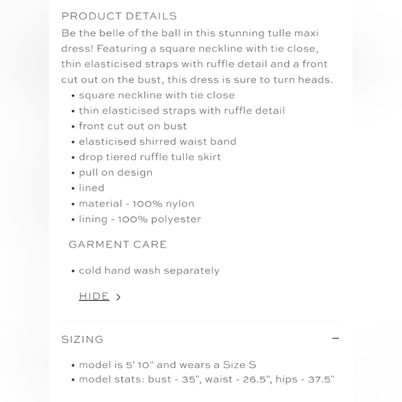 Petal & Pup | Size S | Belle Maxi Dress | Burgandy - Picture 5 of 6